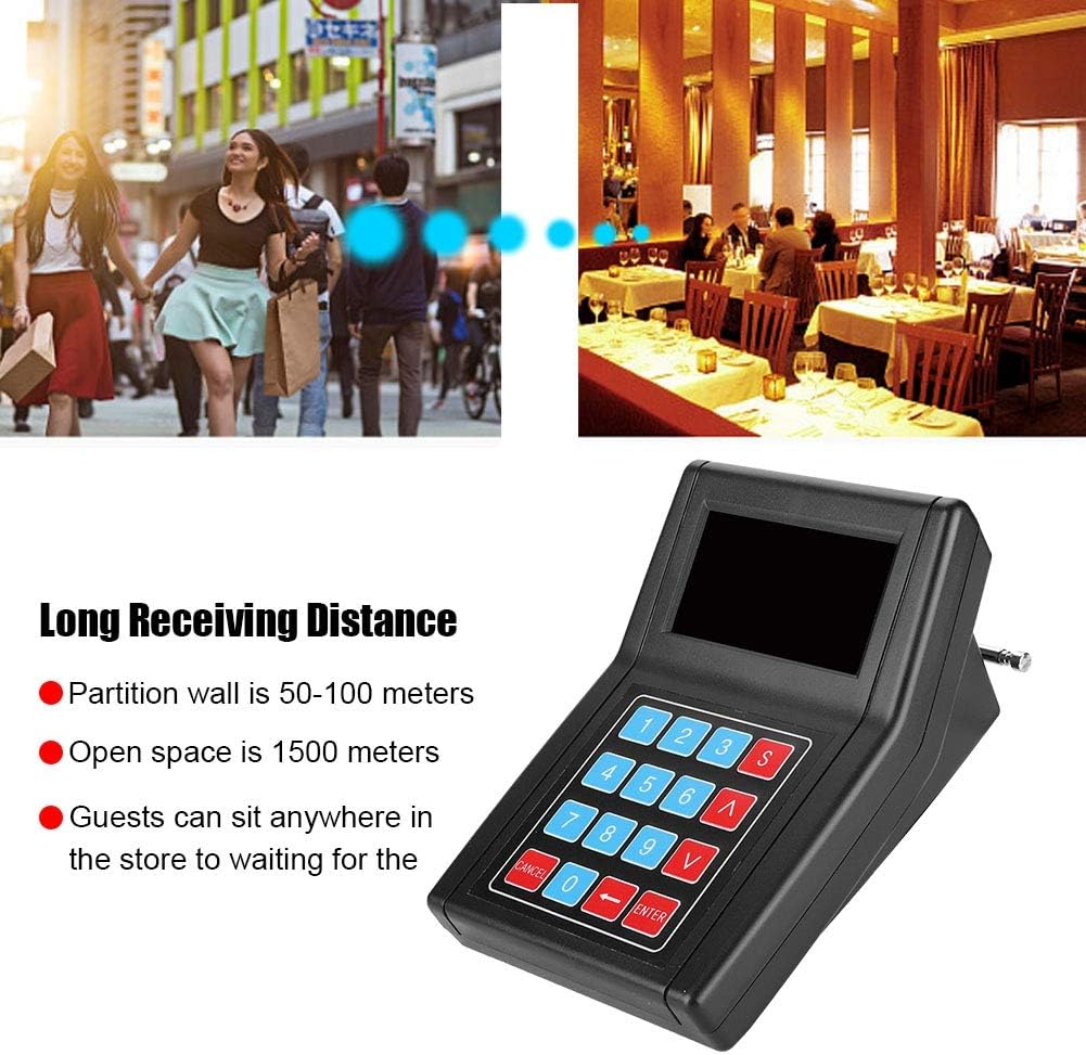 Pager System Restaurant Pager Drahtloses Gästeruf Kundenrufsystem Paging System Wireless Calling Sys