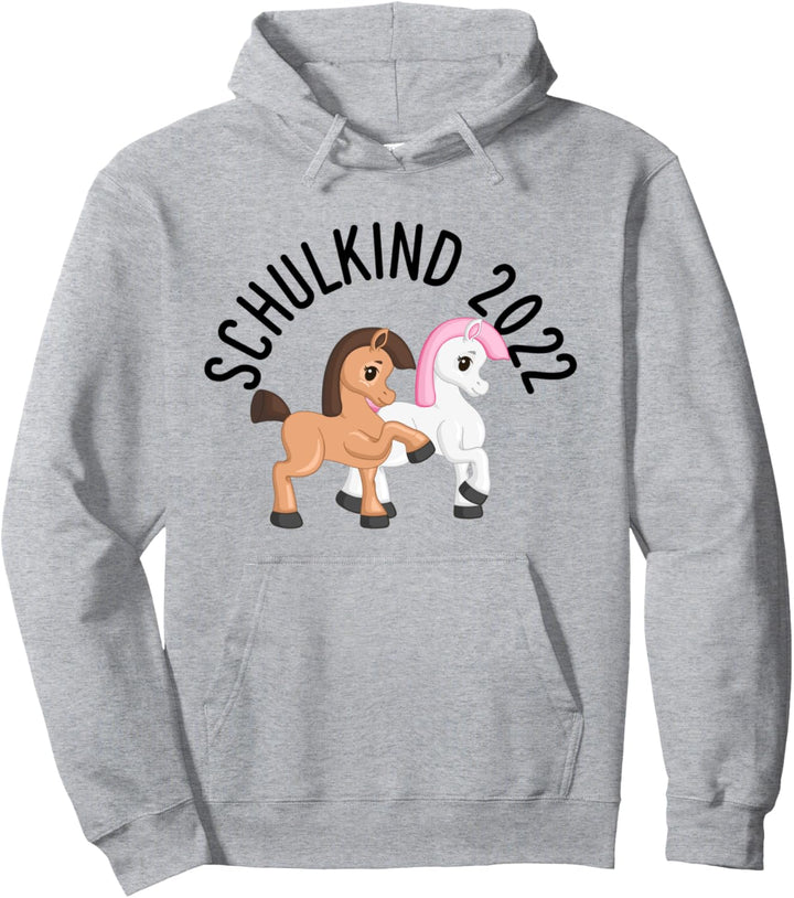 Schulkind 2022 Pferde Einschulung Mädchen Geschenk Grafik Sc Pullover Hoodie
