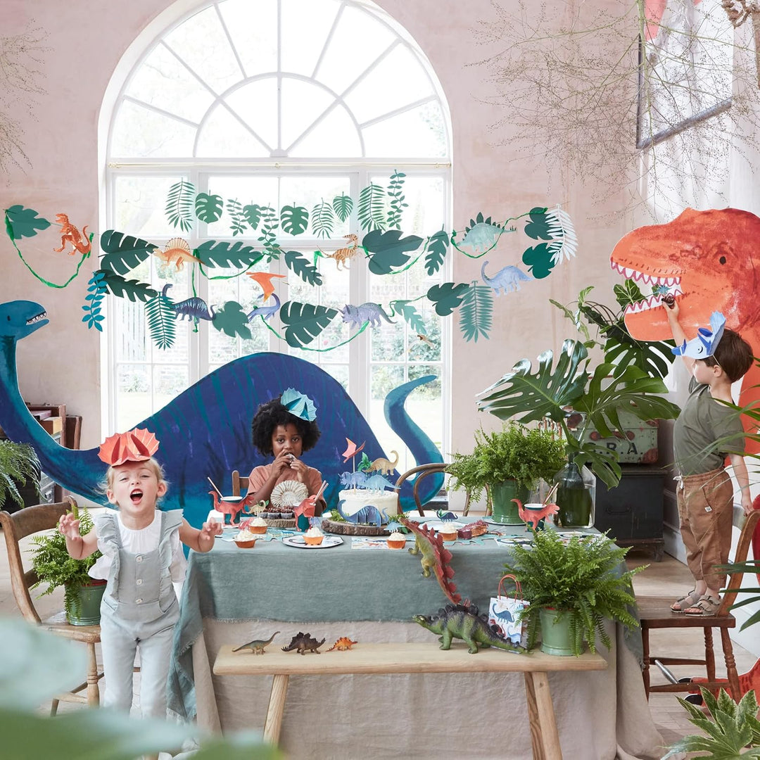 Meri Meri Dinosaur Kingdom Girlande, gross, 1 Stück