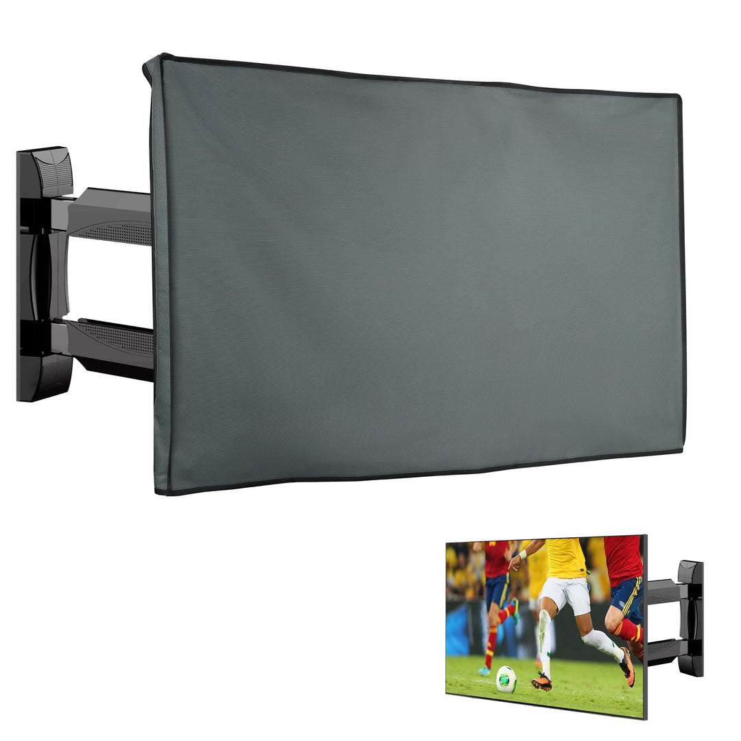 kwmobile 49-50" TV Outdoor TV Abdeckung - Fernseher Hülle Bildschirmschutz - Schutzhülle wetterfest