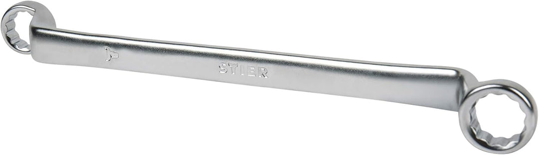 STIER Doppelringschlüssel tief gekröpft SW 6 x 7 mm, Ringschlüssel
