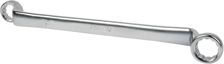 STIER Doppelringschlüssel tief gekröpft SW 6 x 7 mm, Ringschlüssel