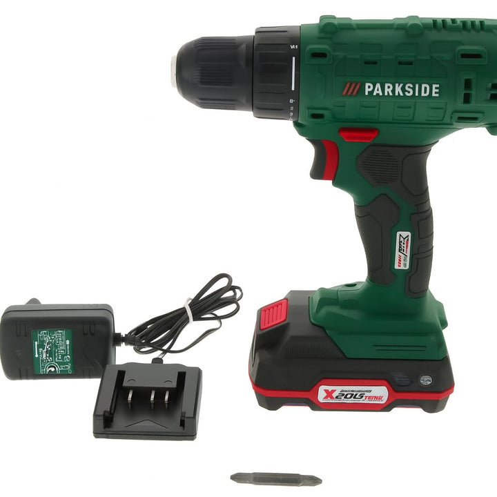 PARKSIDE Akku-Bohrschrauber PBSA 20-Li A1, 20V, 35 Nm Drehmoment, 21 Stufen, 500 U/min, LED-Licht, m