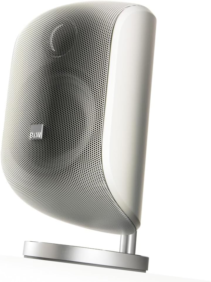 Bowers & Wilkins BW M-1 Lautsprecher 100W - Weiss, weiss