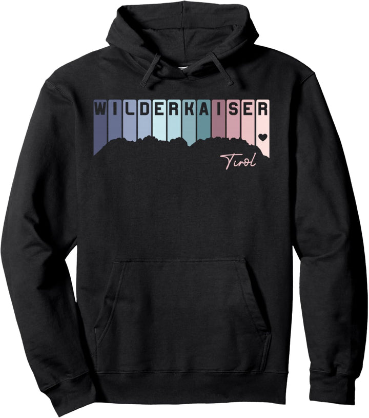 Wilder Kaiser Kitzbühel Tirol Österreich Wandern Souvenir Pullover Hoodie