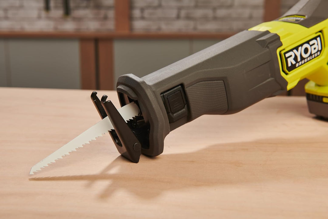 RYOBI 18 V ONE+ Brushless Akku-Säbelsäge RRS18BL-0, 32 mm Hublänge, ohne Akku und Ladegerät Bürstenl