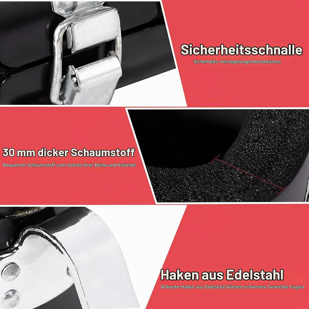 Cocoarm Inversionsstiefel Hängen Kopfüber. Inversions-Schwerkraftstiefel. Stabile Haken Zum Aufhänge