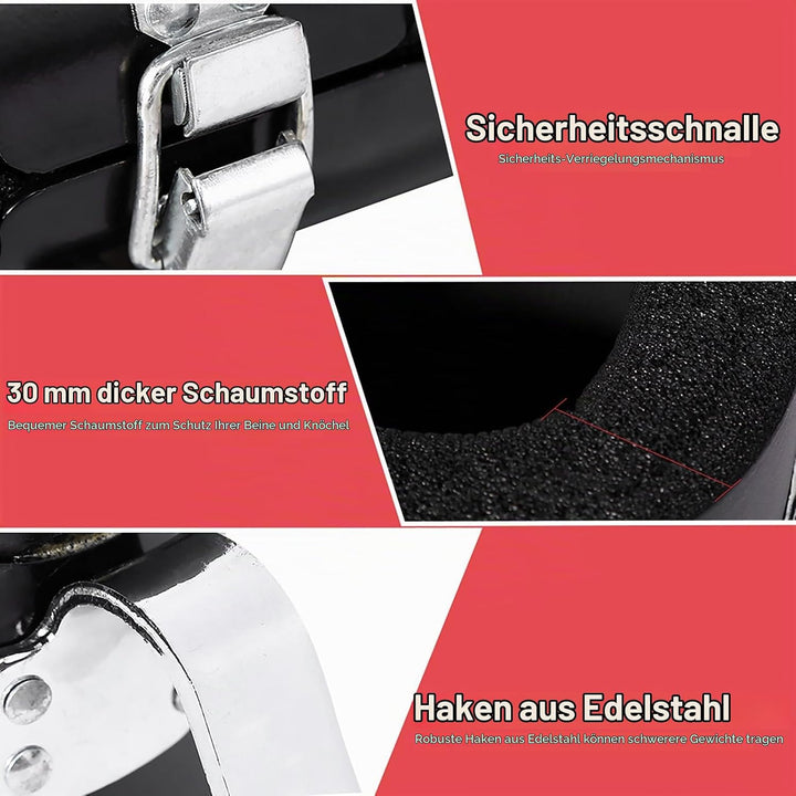 Cocoarm Inversionsstiefel Hängen Kopfüber. Inversions-Schwerkraftstiefel. Stabile Haken Zum Aufhänge