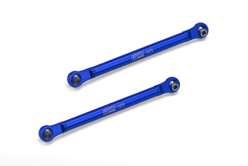 GPM Racing Aluminium 7075 Front Steering Link Rod for Arrma 1/10 Gorgon 4X2 Mega 550 Brushed Monster