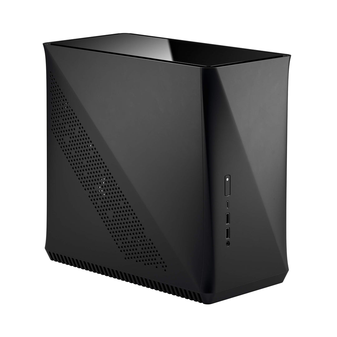 Fractal Design Era ITX Carbon – Tempered Glass – Mini-ITX Gehäuse – Small Form Factor – geeignet für