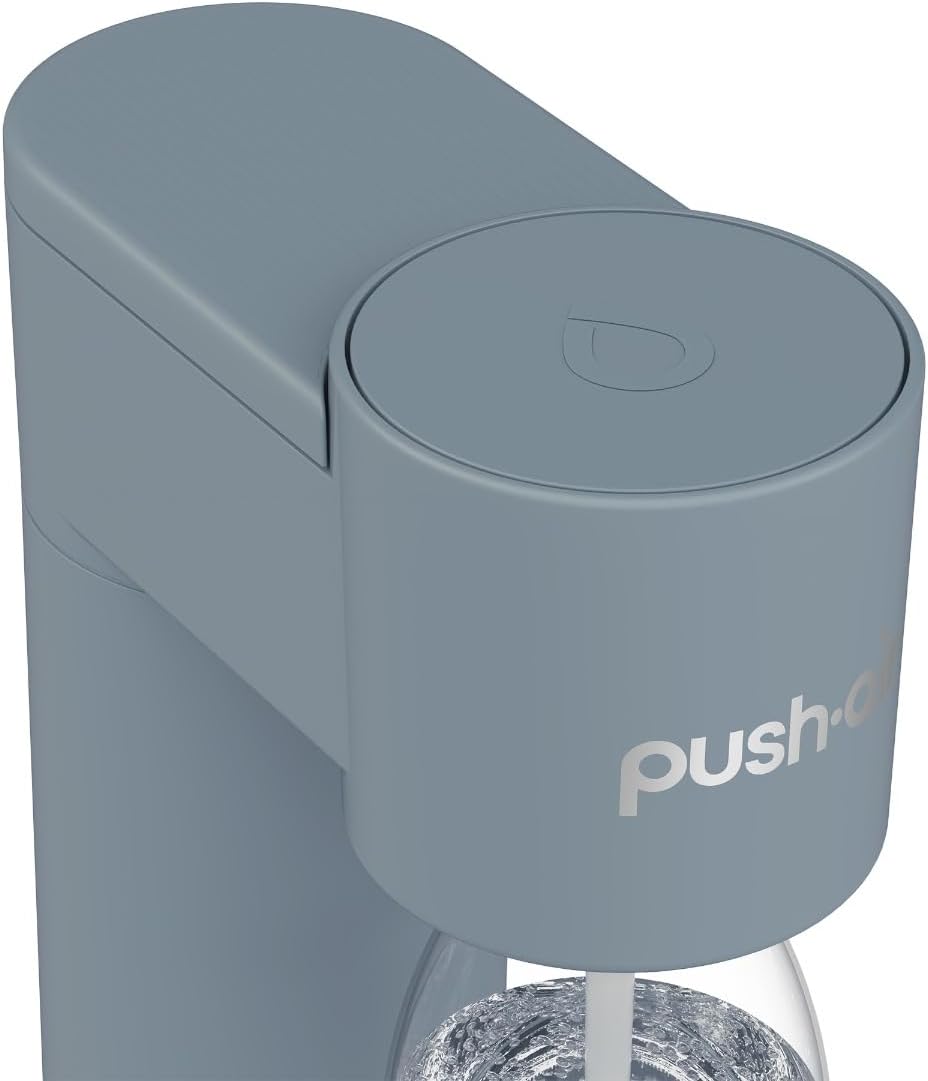 Dafi PUSHAIR Wassersäule Stahl + CO2 Kartusche + Flasche 0,7