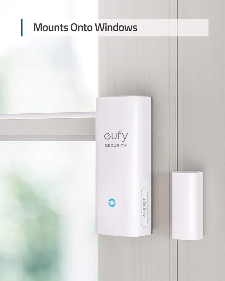 eufy Security by Anker, Haustür Sensor, Erkennt Öffnen/Schliessen von Türen &amp; Fenstern, Sendet Alarm