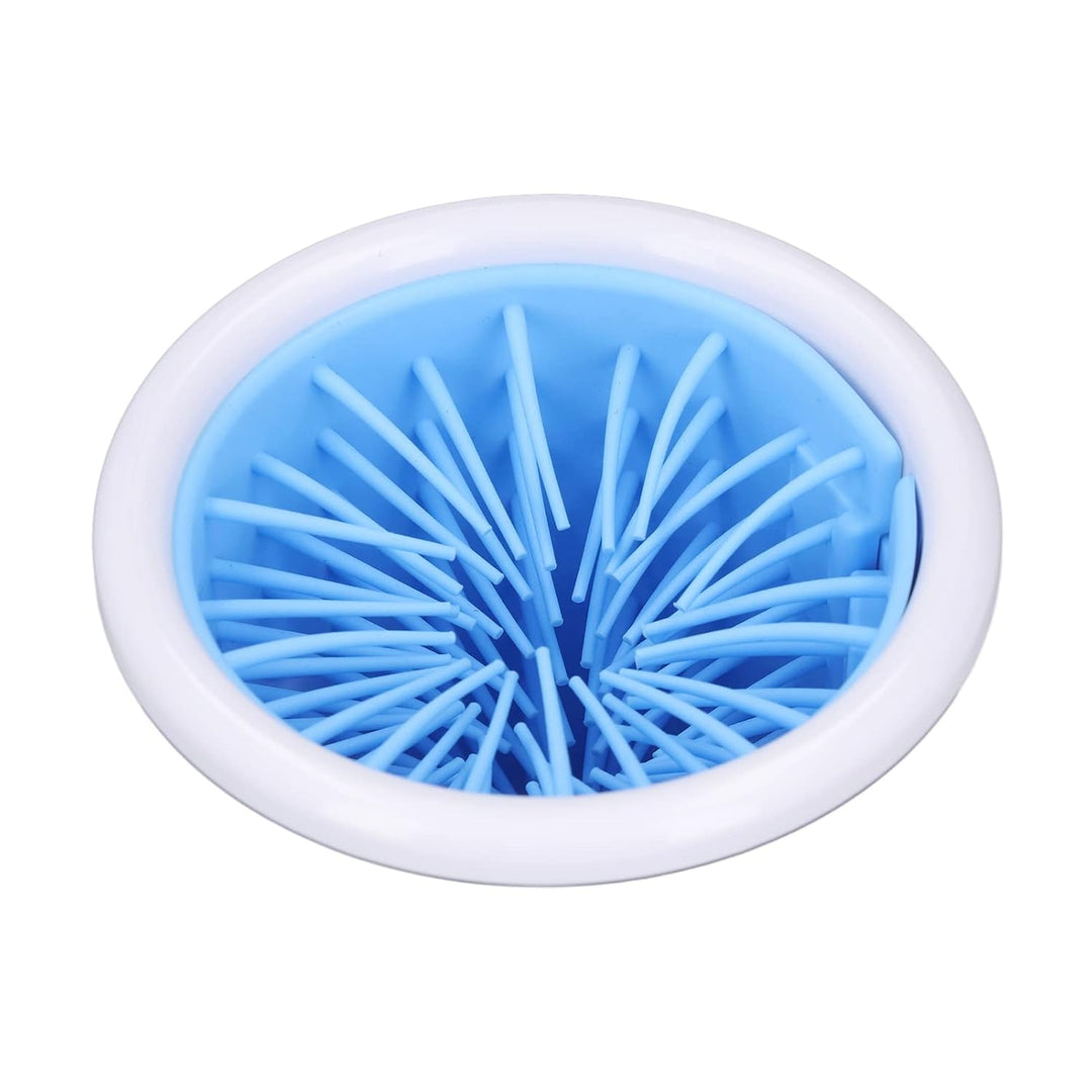 Zerodis Hundepfotenreiniger, Automatischer Pfotenreiniger, USB-wiederaufladbare, Weiche Bürsten, Tra