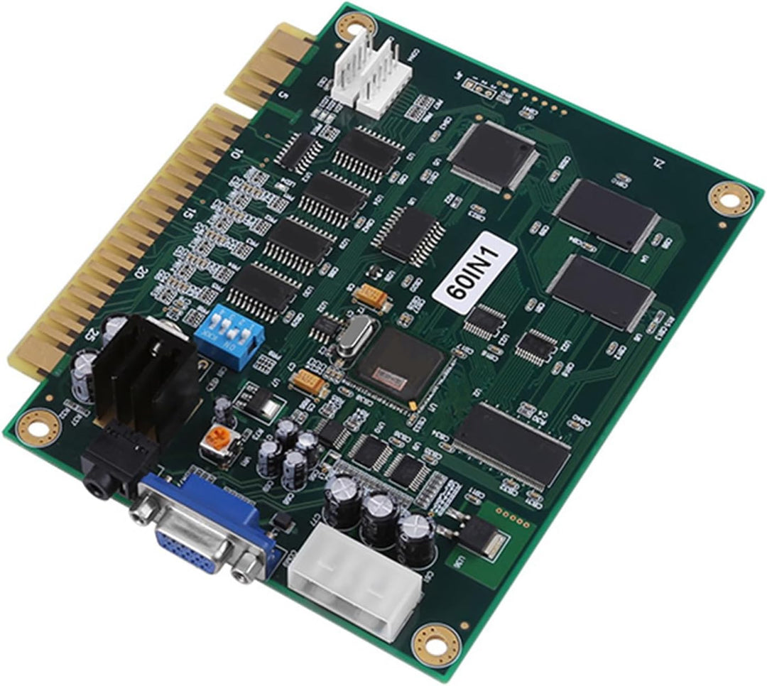 Jeanoko Jamma Jamma 60 in 19×18×2 60 In1 Multicade-Board CGA VGA-Ausgang für Arcade-Spielautomaten