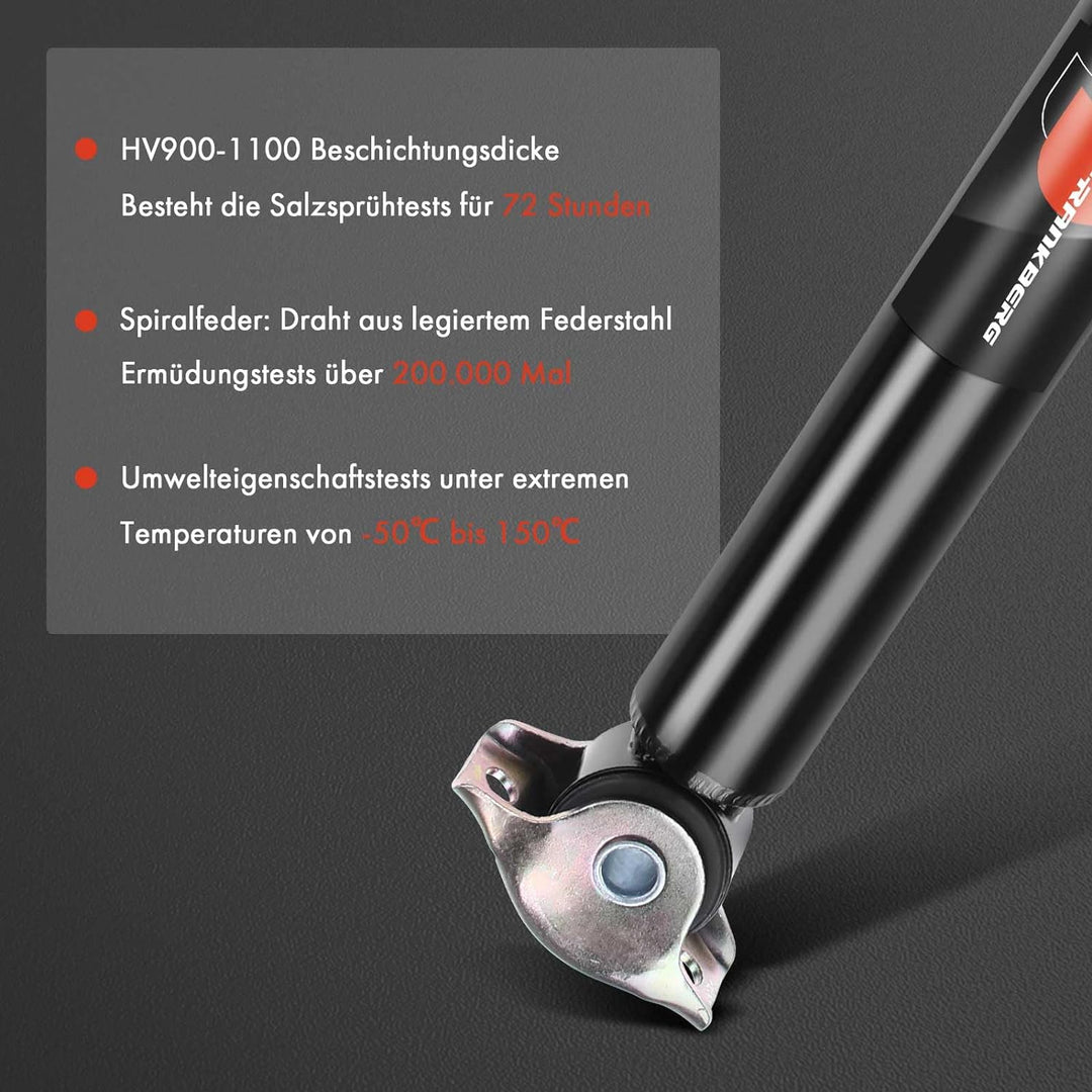 Frankberg 2x Stossdämpfer Gasdruck Vorderachse Kompatibel mit 123 Stufenheck W123 1976-1984 123 T-Mo