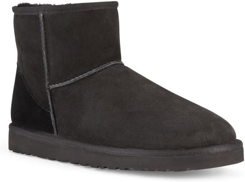 UGG Herren Mini Classic Boot 45 EU Schwarz, 45 EU Schwarz