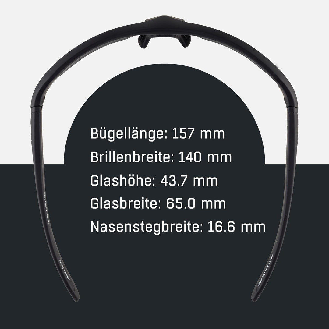 ALPINA LYRON - Verspiegelte und Bruchsichere Sport- & Fahrradbrille Mit 100% UV-Schutz Für Erwachsen