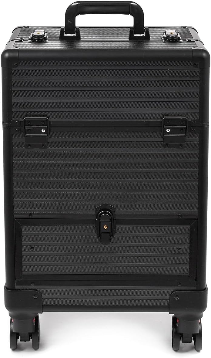 SEVICO Kosmetikkoffer Schminkkoffer Beauty Make-up Case Multikoffer professioneller Make-up Rollkoff