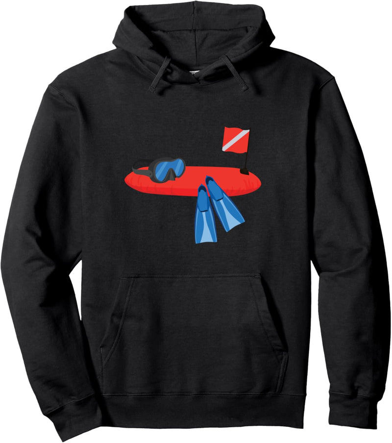 Schnorchelausrüstung Pullover Hoodie