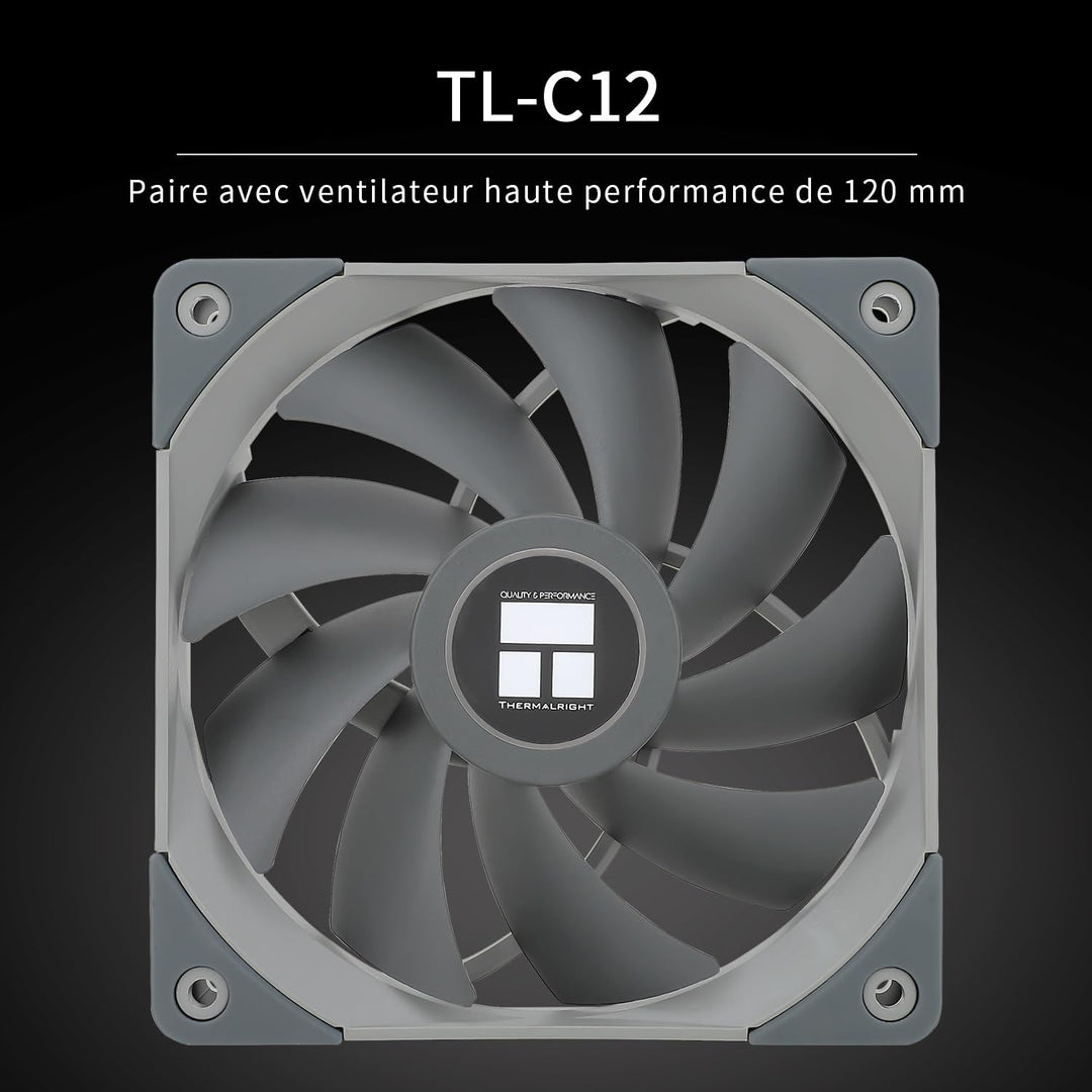 Thermalright Peerless Assassin 120 CPU-Luftkühler, PA120, 6 Heatpipes -Kühler, zwei 120mm TL-C12-PWM
