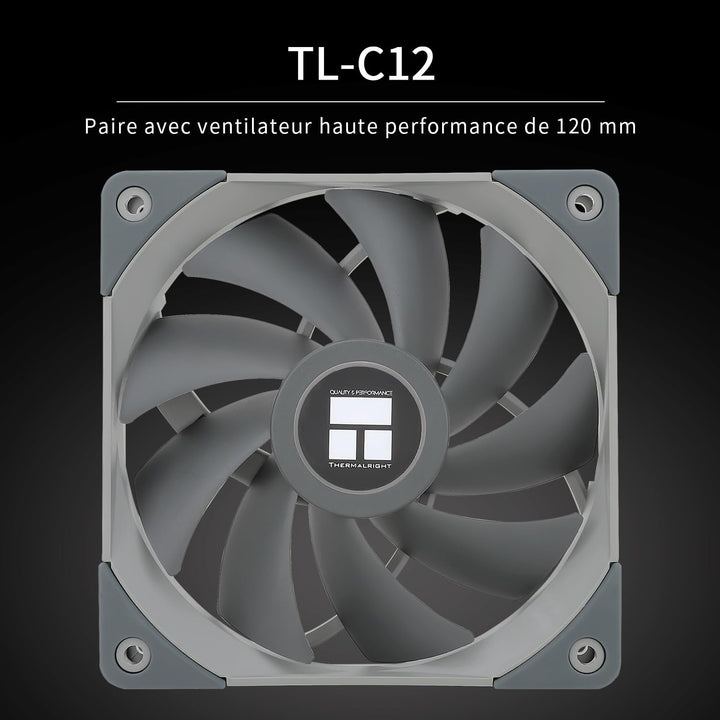 Thermalright Peerless Assassin 120 CPU-Luftkühler, PA120, 6 Heatpipes -Kühler, zwei 120mm TL-C12-PWM
