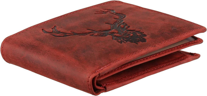Greenburry Vintage Geldbörse Leder 13 cm Rusty Red, Rusty Red