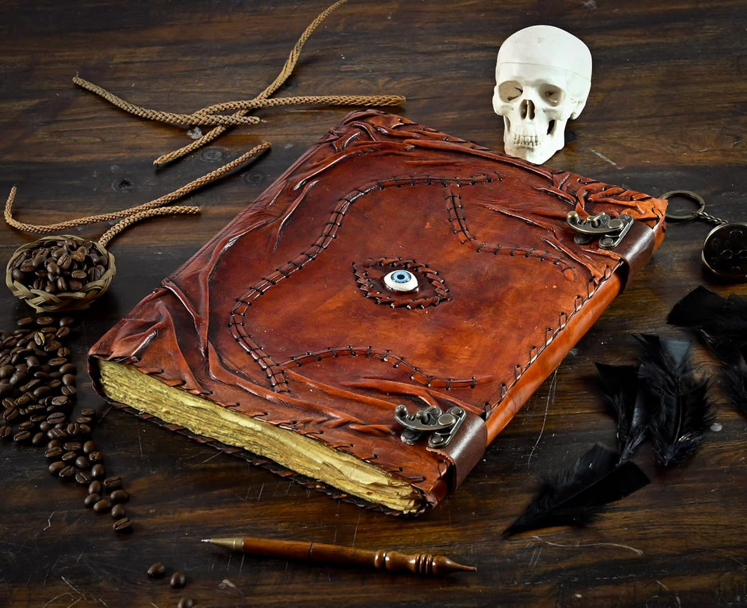 Extra grosses Hokus-Pokus-Buch mit Zaubersprüchen, Hokus-Pokus-Dekoration, Hokus-Pokus-Zauberbuch de