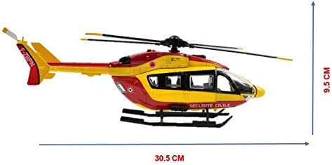 NewRay – Miniatur-Nachbildung – Hubschrauber der zivilen Sicherheit – Modell zum Sammeln und Spielen