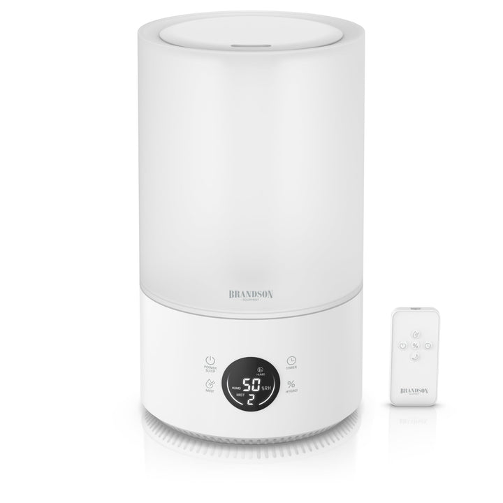Arendo - Luftbefeuchter digital Display - 4,2 Liter - Fernbedienung - leise - 3 Nebelstufen - Sleep