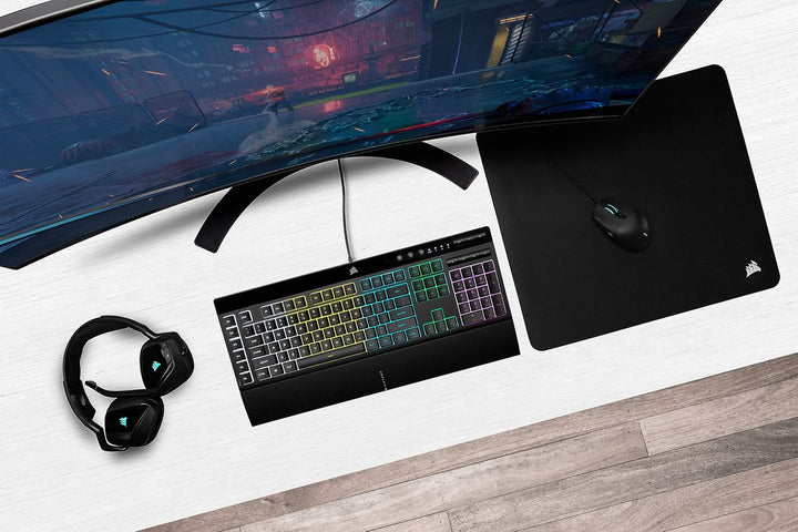 Corsair K55 RGB Pro – Dynamische RGB-Hintergrundbeleuchtung – – IP42 Staub- und spritzwassergeschütz