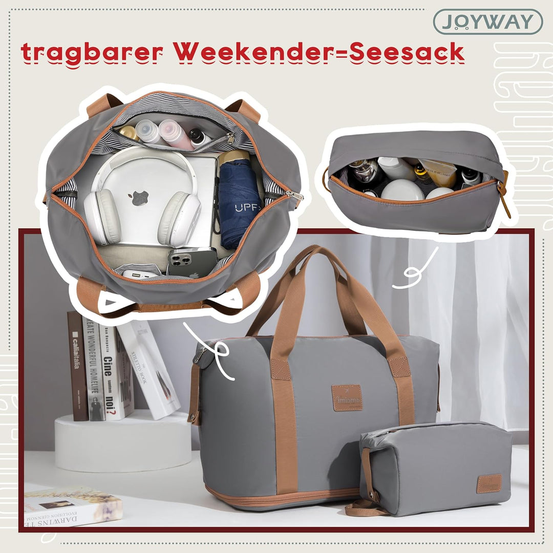 Joyway Kofferset 3 teilig Koffer Trolley, Hartschalen Erweiterbar Reisekoffer, Zwillingsrollen Handg