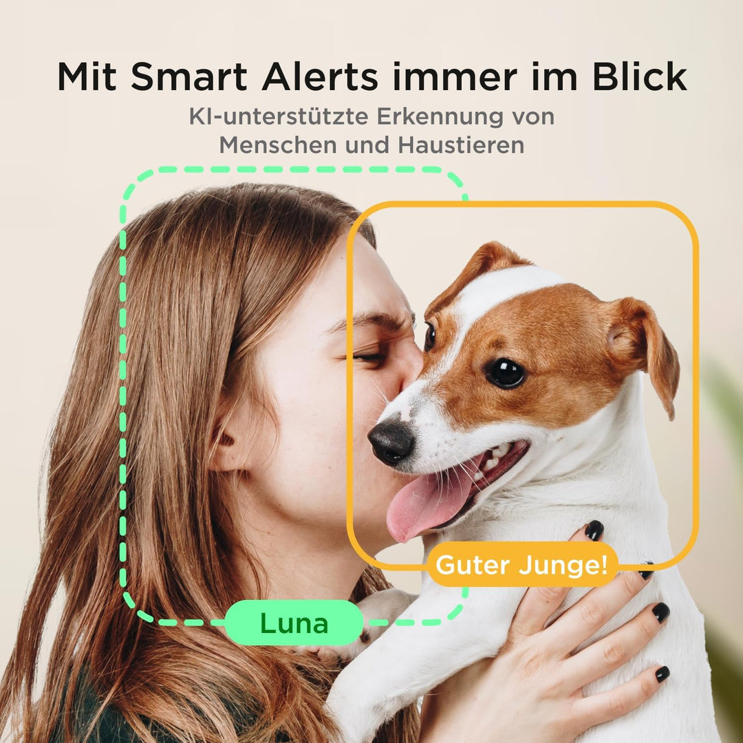 Petcube Cam Pet Monitoring Camera (Haustierüberwachungskamera) mit integriertem Tierarzt-Chat für Ka