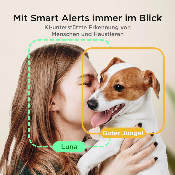 Petcube Cam Pet Monitoring Camera (Haustierüberwachungskamera) mit integriertem Tierarzt-Chat für Ka