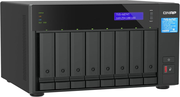 QNAP Systems TVS-H874T-I9-64G 8 Bay I9 16C
