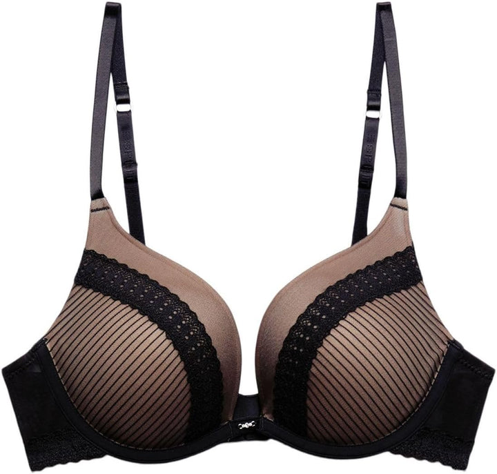 ESPRIT Push-up-BH aus Mesh mit Bügel-Cups