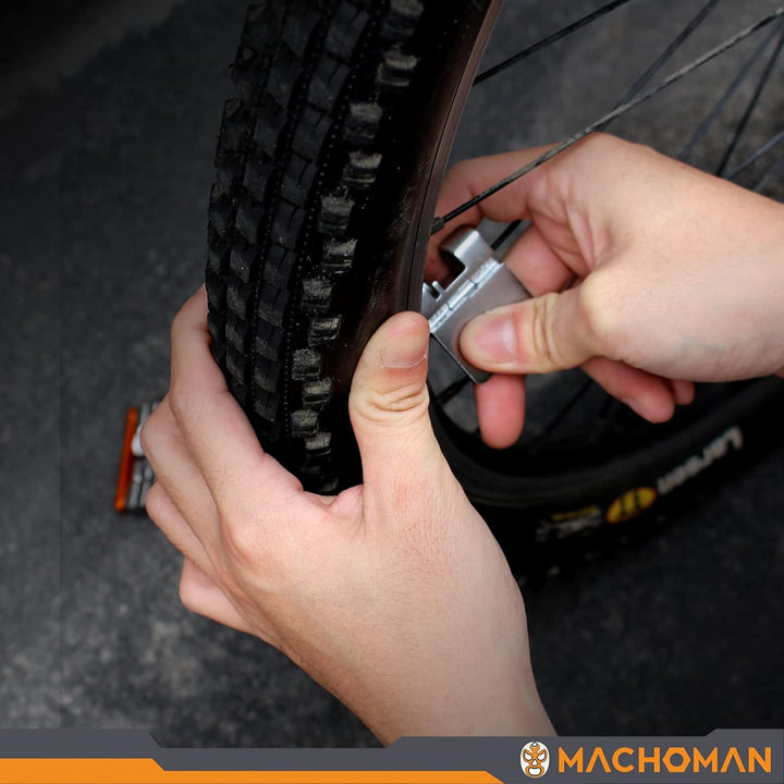 MACHOMAN Multifunktionales, zusammenklappbares Reparaturwerkzeug für Fahrräder (MFT0016), MFT0016