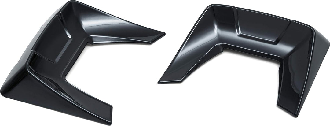 Kuryakyn 7067 Motorrad Accent Zubehör: Speedform Satteltasche Deckel Spoiler für 2014-19 Harley-Davi