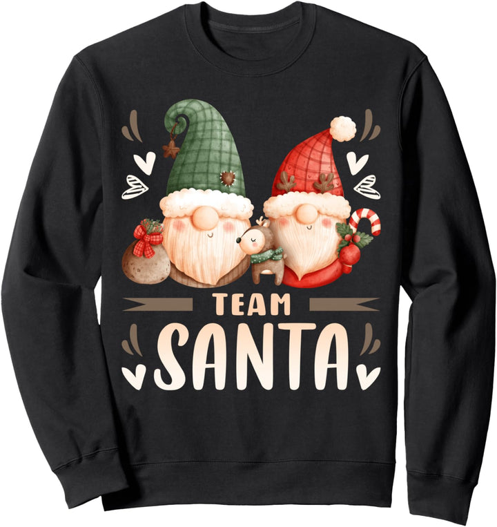 Weihnachtsmann Wichtel, Team Santa, Weihnachten Sweatshirt