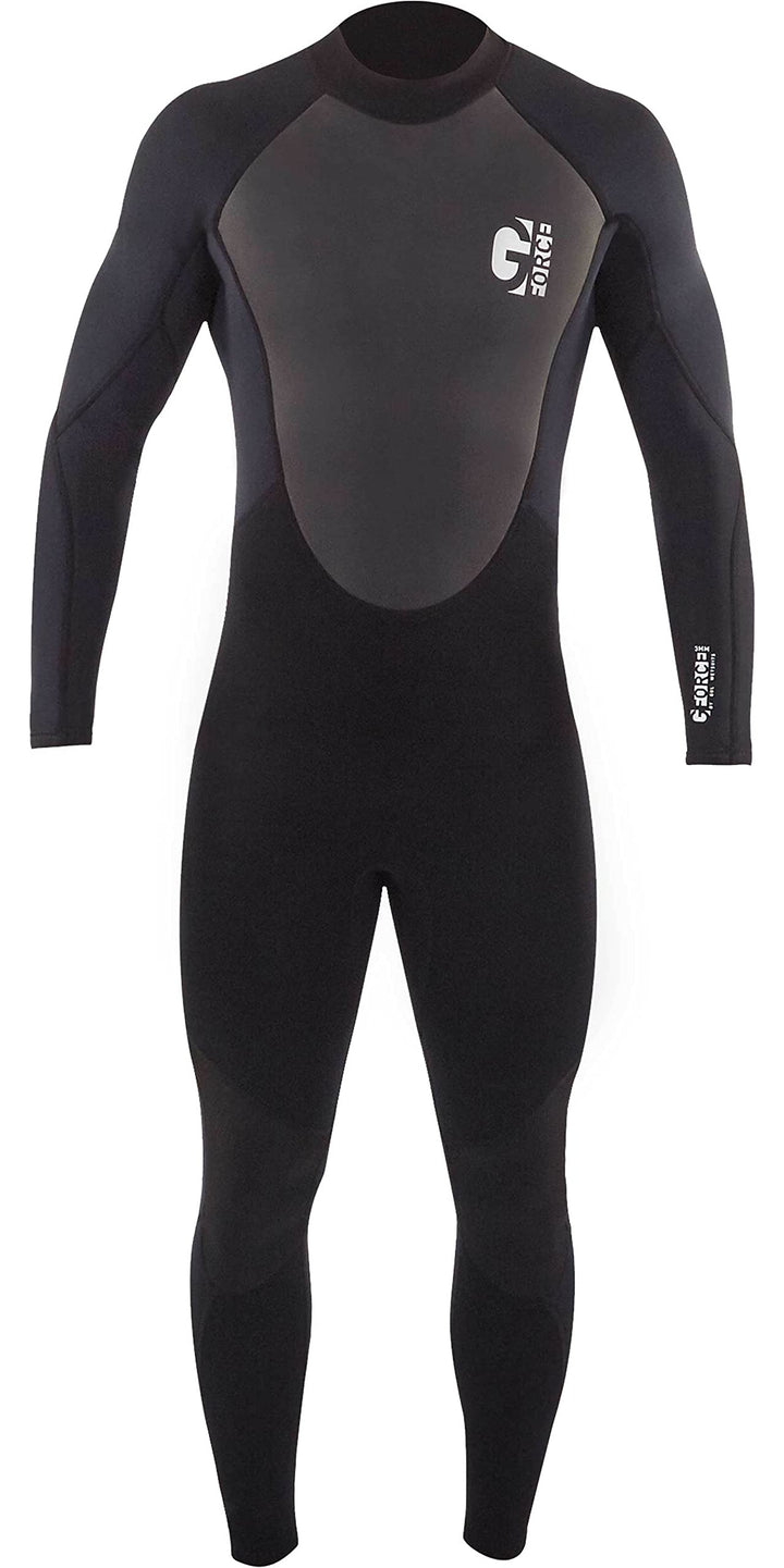 GUL G-Force Junior Boys 3mm Flatlock Neoprenanzug - Schwarz - Easy Stretch - 80% D-Flex Einsätze für