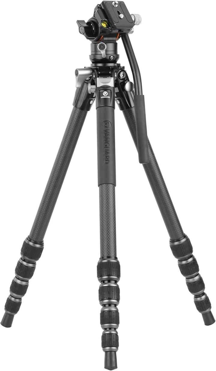 Vanguard Alta Pro 3VLT 235CV10 Kompaktes Videostativ aus Carbon, Kugelkopf Veo PV-10 Kugelkopf Veo P