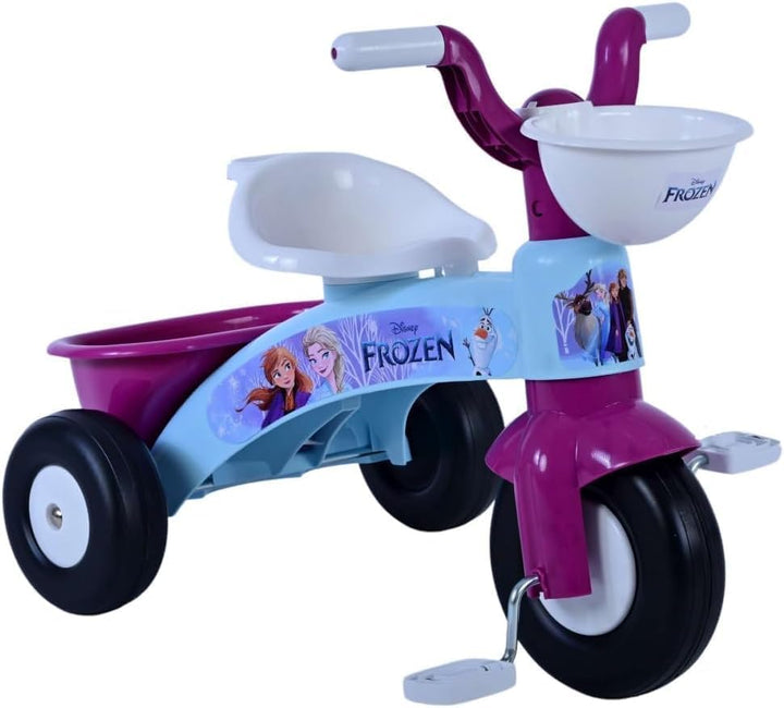 Frozen Dreirad mit Korb und Spielzeugkiste für Kinder ab 1 Jahr