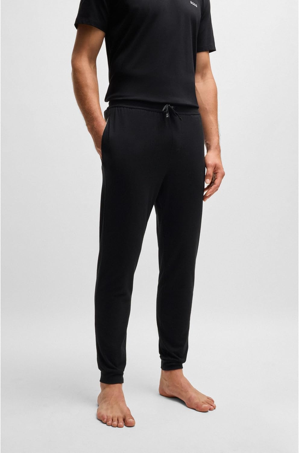 BOSS Herren Mix&Match Pants Jogginghose aus Stretch-Baumwolle mit Logo-Stickerei Apparel Einheitsgrö