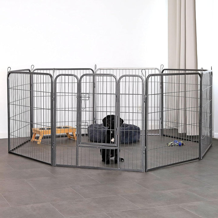lionto Freilaufgehege Welpen Gitterfreilauf Kleintiere, (S) 80x60 cm, (S) 80x60 cm