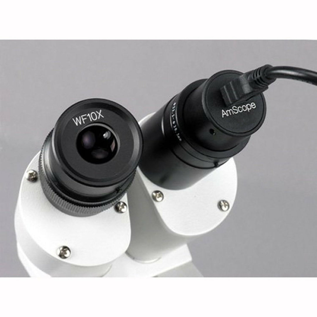 AmScope MD500-CK 5MP USB 2.0 Farb CMOS Digital Okular Mikroskop Kamera mit Kalibrierdia