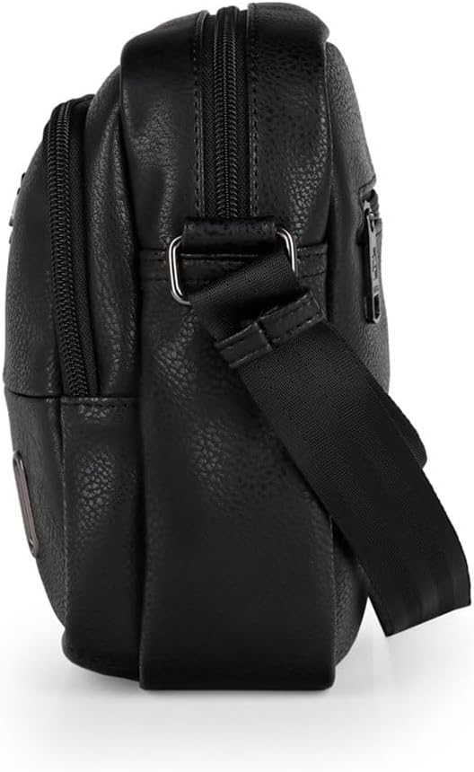 Gabol Herren Umhängetasche Umhängetasche (1er Pack) Einheitsgrösse Schwarz / Weiss, Einheitsgrösse S