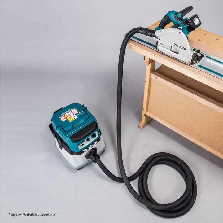 Makita DVC864LZX, Cleaner, Blue, 90 W, 8 liters, 70 Dezibel
