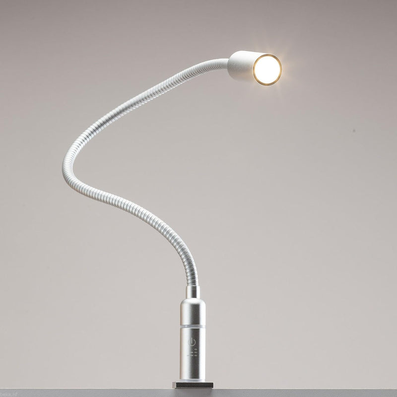 kalb Material für Möbel 3W LED Bettleuchte dimmbar Leseleuchte Nachttischlampe Bettlampe Leselampe,