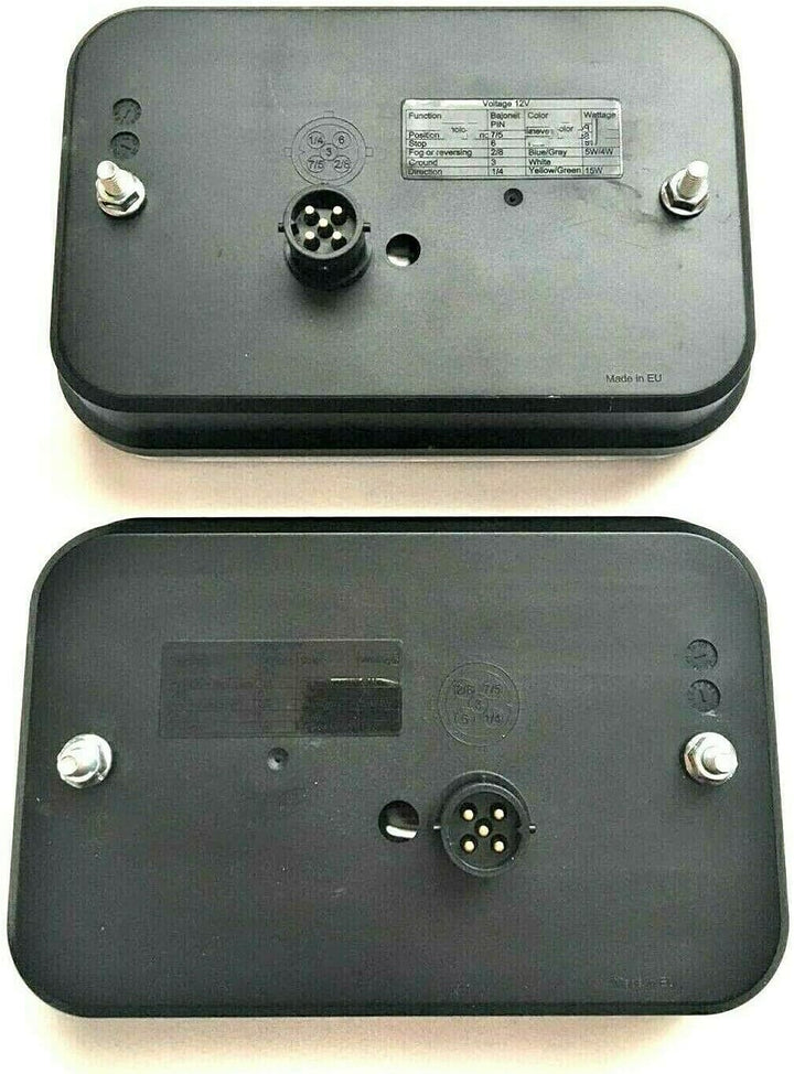 Anhängerbeleuchtung LED Rückleuchten Control Box 13 polig Kabel 7m Leuchten Set
