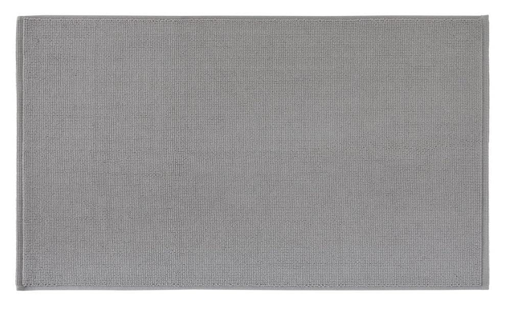 PANA Baumwoll Badematte rutschfest • Duschvorleger und Badvorleger • 100% Baumwolle Badteppich wasch
