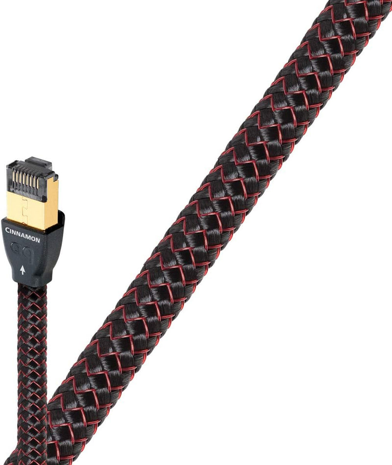 AudioQuest 0,75 m RJ/E Cinnamon Netzwerkkabel 0,75 m Cat7 schwarz – Netzwerkkabel (0,75 m, Cat7, RJ-